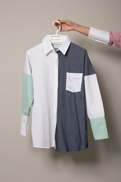 Camisa azul